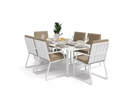 Обеденная Группа Voglie (белый, бежевый)