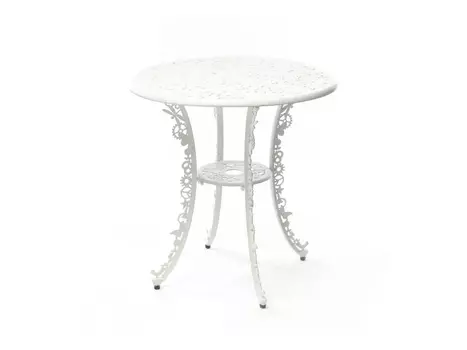 Обеденный стол Aluminium White