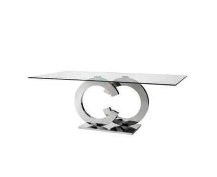 Обеденный стол Casandra стальной 200 см