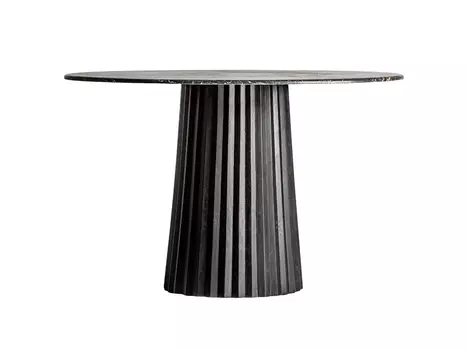 Обеденный стол из дерева Plisse черный