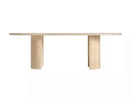 Обеденный стол THIENNES из травертина