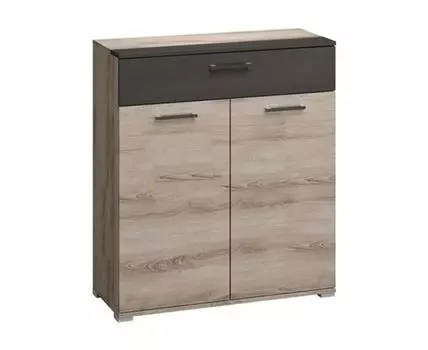 Обувница Ханна (102, Глубокие, Шкафы для обуви, Светлое дерево, 90)