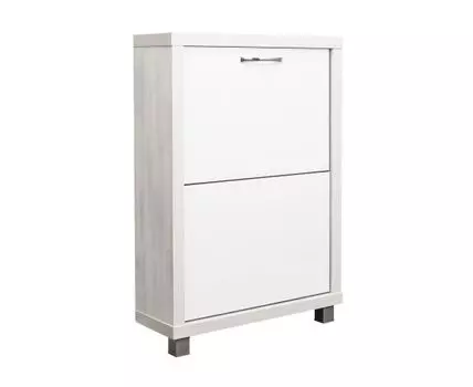 Обувница Люкс 2 (74, 19, Шкафы для обуви, Белый, 55)