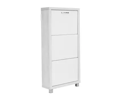 Обувница Люкс 3 (107, 19, Шкафы для обуви, Белый, 55)