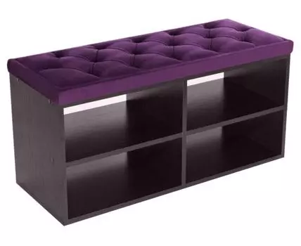 Обувница Маджита-1 (Низкие, Глубокие, Открытые, Фиолетовый, 95)