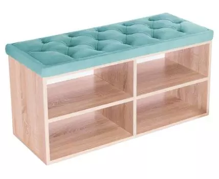 Обувница Маджита-1 (Низкие, Глубокие, Открытые, Светлое дерево, 95)