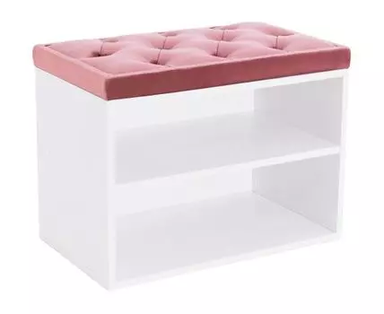 Обувница Маджита мини 1 (Низкие, Глубокие, Открытые, Белый, 60)