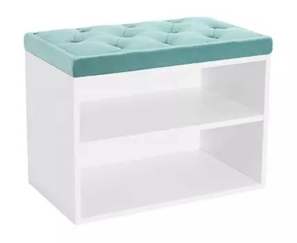 Обувница Маджита мини 1 (Низкие, Глубокие, Открытые, Белый, 60)