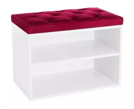 Обувница Маджита мини 1 (Низкие, Глубокие, Открытые, Белый, 60)