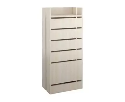 Обувница Розали О (118, 27, Шкафы для обуви, Светлое дерево, 45)