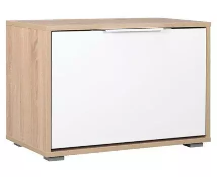 Обувница с белым фасадом