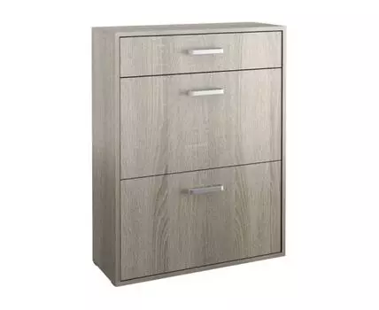 Обувница Ямайка О (90, 27, Шкафы для обуви, Светлое дерево, 70)