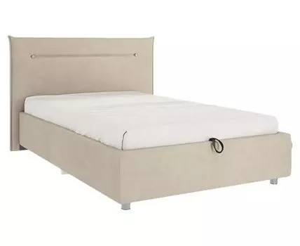 Односпальная кровать Альба ПМ (89,5 / 105, 214, С дном короба для белья, Односпальные, Полутороспальные, Коричневый, 116 / 189)