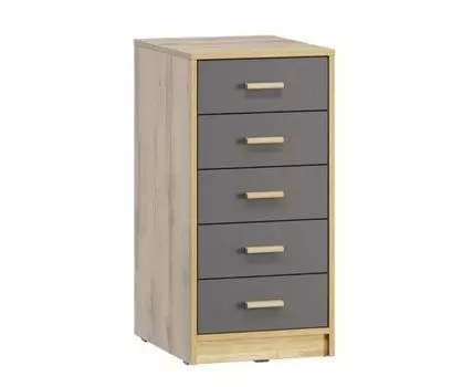 Офисная тумба Нордик-5 Wood/ Grey