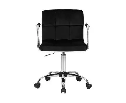 Офисное кресло для персонала TERRY (черный, хром, 58)