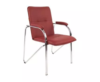 Офисный стул Даер (89, 55, Со спинкой, Красный, 54)