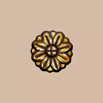 Орнамент крашенный DECOMASTER 80002-57 (38*38*6мм)