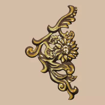 Орнамент крашенный DECOMASTER DA-736L-57 (135*250*20мм)