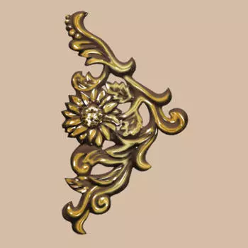 Орнамент крашенный DECOMASTER DA-736R-57 (135*250*20мм)