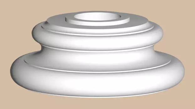 Основание DECOMASTER 90024-4 (O 440*165мм)