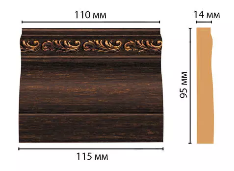 Основание DECOMASTER D204-966 (115*95*14мм)