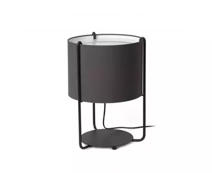 Основание для настольной лампы Drum черное