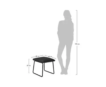 Оттоманка ALEX (бирюзовый, 48)