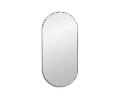 Овальное зеркало Kapsel M Silver