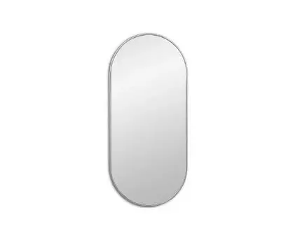 Овальное зеркало Kapsel S Silver