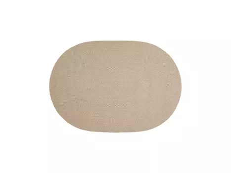 Овальный ковер Rodhe бежевый 100% ПЭТ 160 x 230