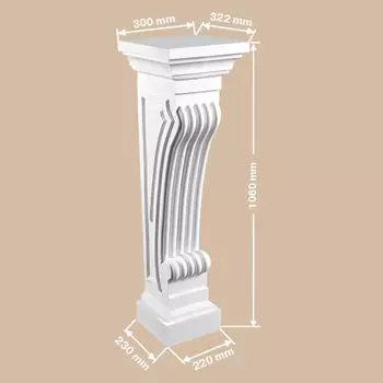 Пьедестал DECOMASTER 68687 (1060*300*322мм)