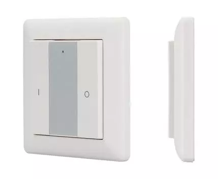 Панель-диммера клавишная накладная Arlight Knob SR-2853K2-RF-UP White (3V, DIM, 1 зона)