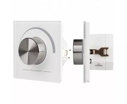 Панель-диммера роторная встраиваемая Arlight Rotary SR-2836N-B-RF-IN (220V, DIM)
