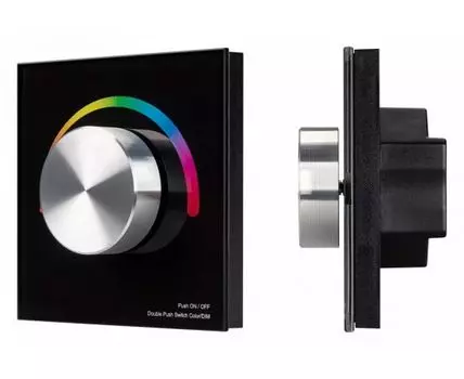 Панель-регулятора цвета RGB роторный встраиваемый Arlight SMART 033763