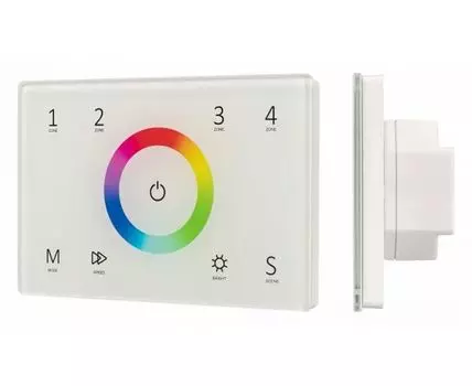 Панель-регулятора цвета RGB сенсорная встраиваемая Arlight SMART 28402