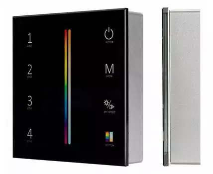 Панель-регулятора цвета RGBW сенсорный накладной Arlight SMART 28310
