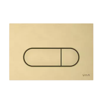 Панель смыва VITRA Root Round 740-2225, шлиф. золото