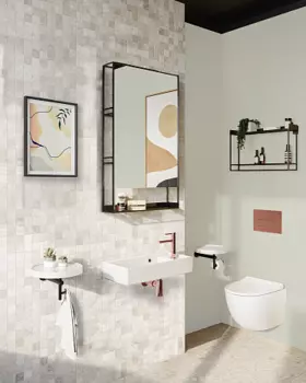 Панель смыва VITRA Root Round 740-2340, медь