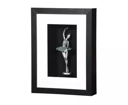 Панно Балет (черный, серебристый, 30)