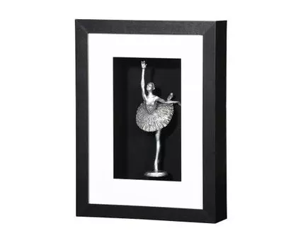Панно Балет (черный, серебристый, 30)
