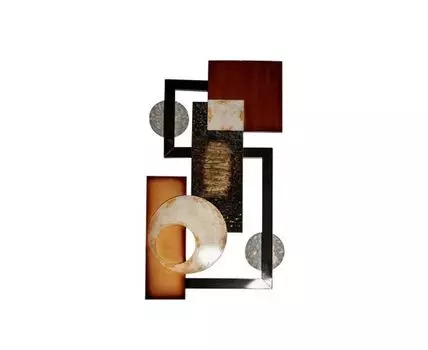 Панно декоративное Супрематизм (Коричневый, 157)