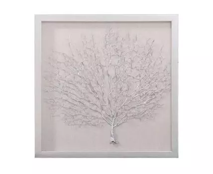 Панно Кораллы (серебристый, 50)