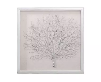 Панно Кораллы (серебристый, 50)