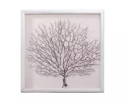 Панно Кораллы (серебристый, 50)