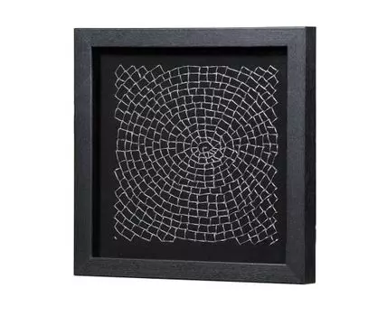 Панно Перемещение (черный, серебристый, 30)