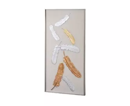 Панно Перышки (Белый, 60)
