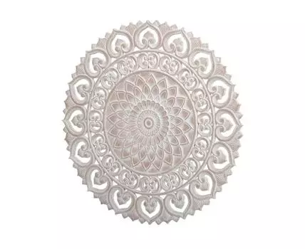 Панно Снежный узор (Бежевый, 80)