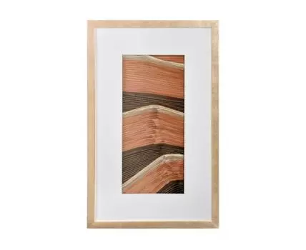 Панно Золотые барханы (бежевый, коричневый, 50)