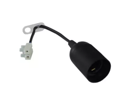 Патрон Е27 подвесной с клеммной колодкой (времянка)