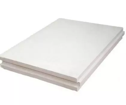 Пазогребневая гипсовая плита полнотелая 667/500/80, белая